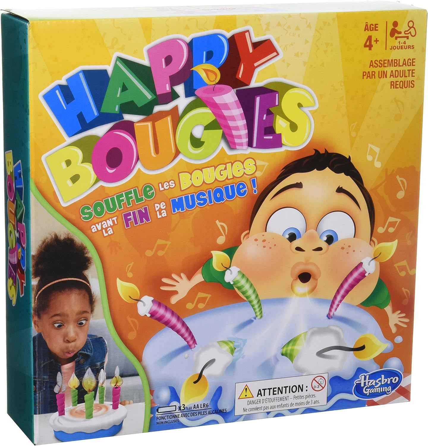 Hasbro Gioco Compleanno Blowout | Candele Magiche Da Spegnere A Soffio | Per 1-4 Giocatori | Gioco Di Società Divertente - 2